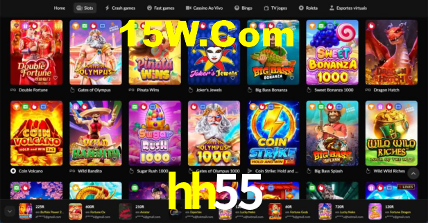 Bônus Generosos e Exclusivos no hh55 para Você!