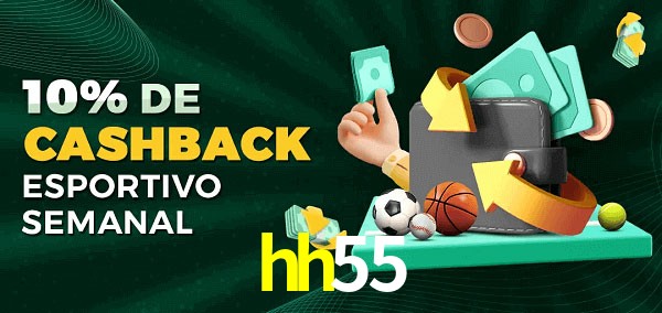 10% de bônus de cashback na hh55